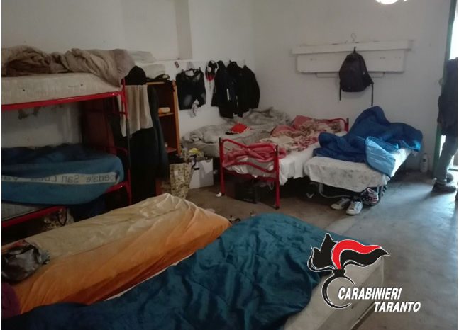 Taranto - Costretti a vivere in condizioni disumane. Operazione anticaporalato: arrestato 36enne
