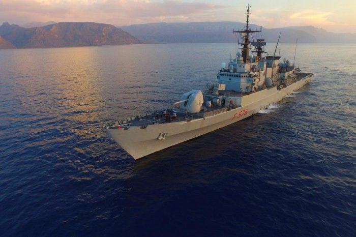 Taranto - Marina militare: fregata Espero si unisce all'operazione "Sea Guardian"