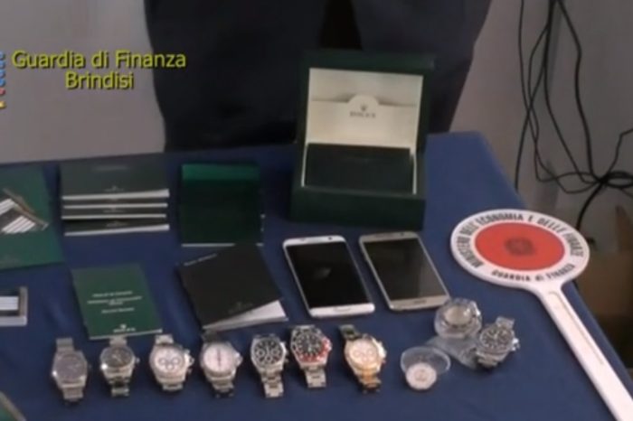 Taranto / Brindisi - Operazione"Frankenstein": 6 arresti per traffico di Rolex falsi. | NOMI e DETTAGLI