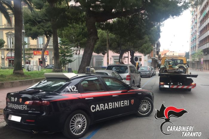Taranto - Intensificati i controlli sulle strade: 10 mila euro di sanzioni