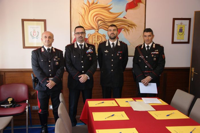 Brindisi- Militari distinti in attività di servizio; premiati due carabinieri