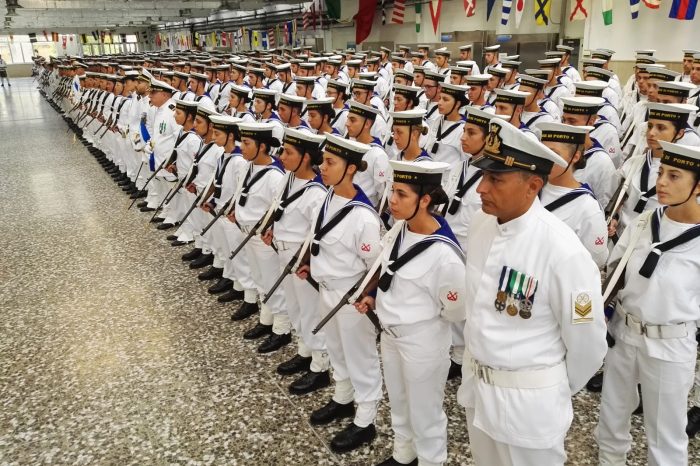 Taranto - Marina Militare: giuramento di 385 volontari in ferma prefissata del 3° incorporamento 2018