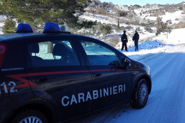 Taranto - Carabiniere salva bambino disabile che vagava sotto la neve