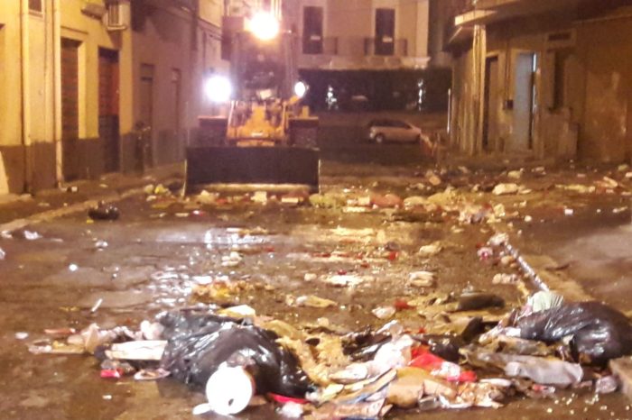 Taranto - Bilancio di Capodanno: 4 feriti e danneggiamenti per 10mila euro