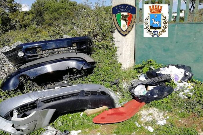Taranto - Abbandono di rifiuti nell'agro di Martina Franca, individuato l'autore