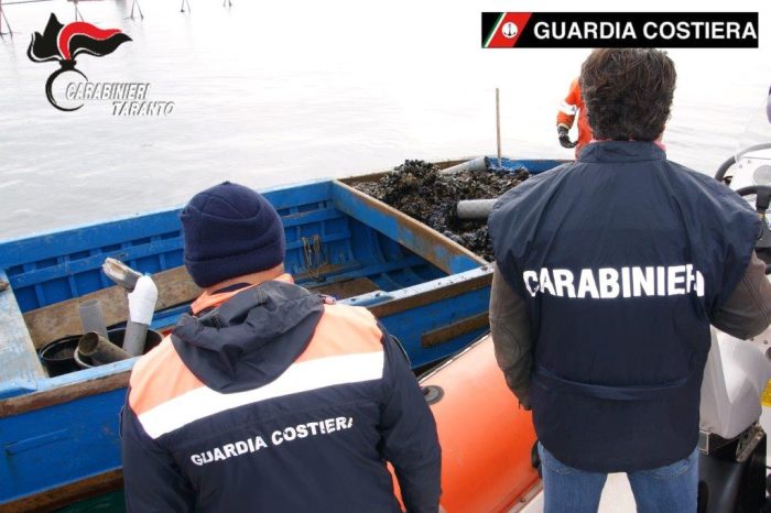 Taranto - Sequestrati prodotti ittici in cattivo stato di conservazione: 6 persone denunciate