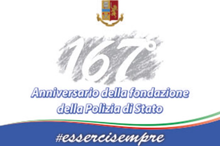 Bari- La Polizia di Stato celebra domani il 167° anniversario dalla fondazione