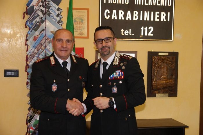 Brindisi- L' Appuntato Scelto Palmiro Moscara, lascia il servizio nell'arma dei Carabinieri