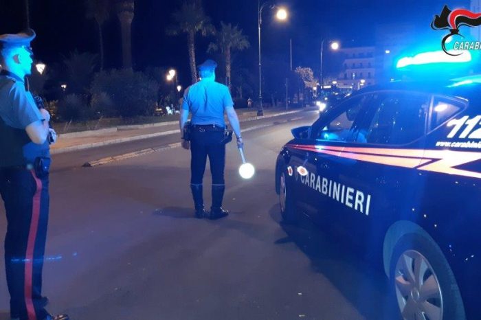 Taranto: Sorpresi dai Carabinieri ammassati e senza mascherina all’interno di un circolo