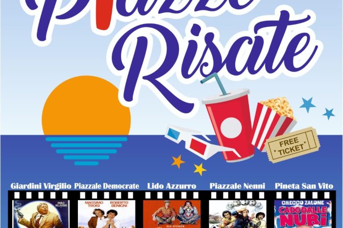 Taranto - Ultimo appuntamento con la rassegna di cinema all'aperto "Piazze risate"