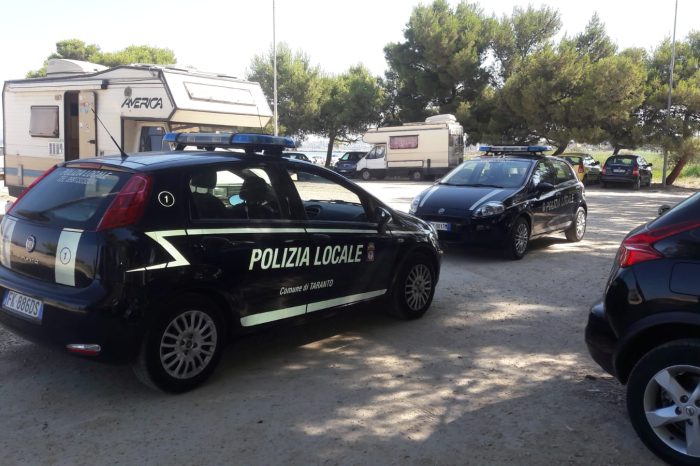 Taranto - Blitz della polizia locale a San Vito, Cataldino: "Potenzieremo i controlli in zona"