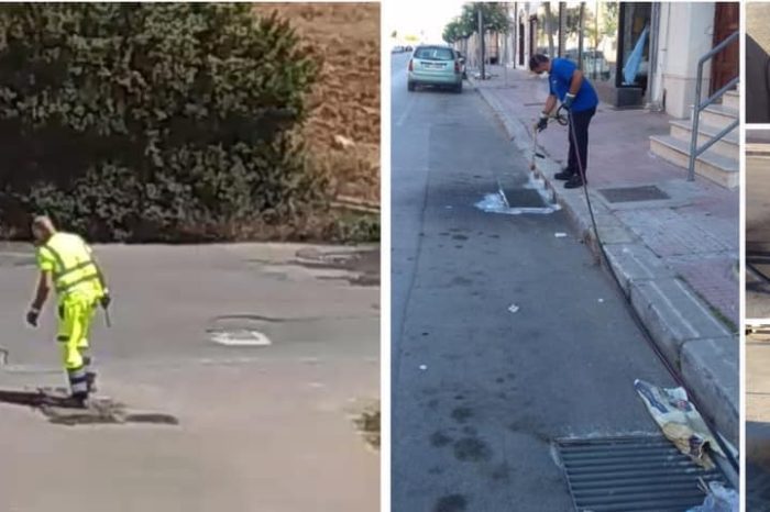 Taranto - Cattivi odori in via Roma, il comune di Pulsano incarica una ditta per la sanificazione dell'area