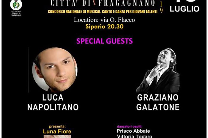 Taranto - “Premio Salento – città di Fragagnano”: torna il prestigioso concorso nazionale di canto, musical e danza