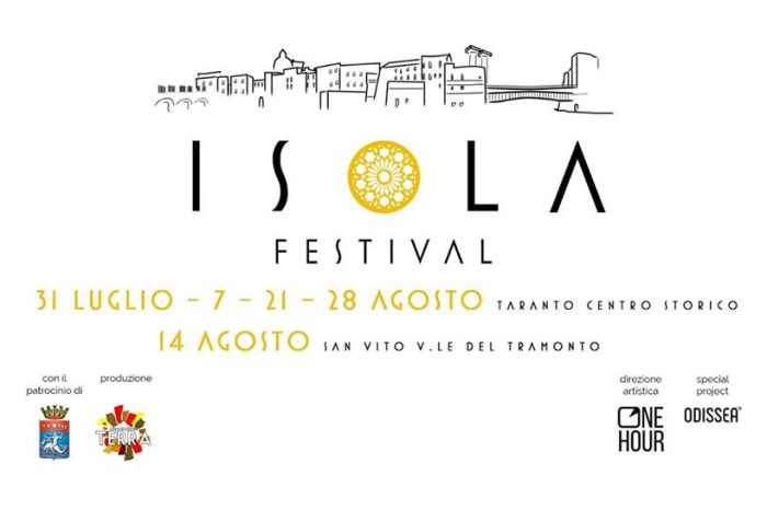 Taranto - Isola Festival: al via la seconda edizione