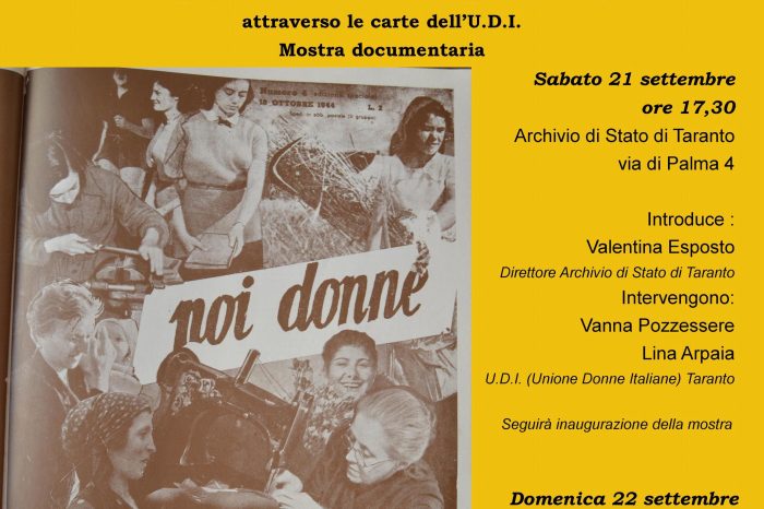 Taranto - Giornate Europee del patrimonio: una mostra storico-documentaria sul movimento femminista tarantino