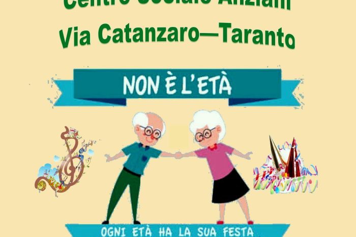 Taranto - Inaugurazione del centro sociale per anziani comunale
