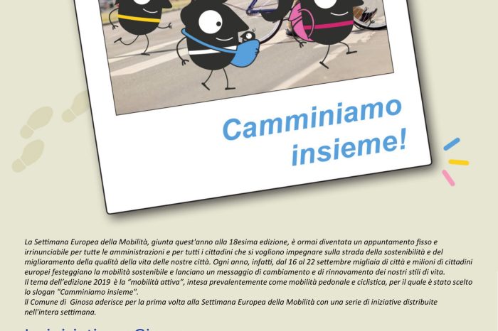 Taranto - Settimana europea della mobilità sostenibile: tutte le iniziative a Ginosa