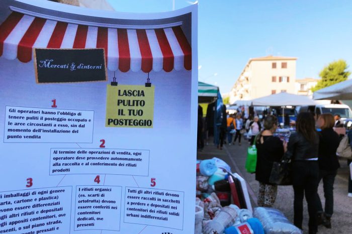 Taranto - Vigili ecologici, attività di controllo e informazione nei mercati settimanali