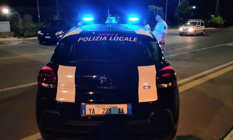Moto fuori strada a Foggia, intervento della polizia locale