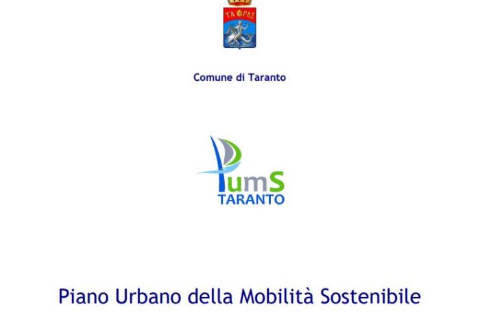 Taranto - PUMS, il comune partecipa alla selezione pubblica per accedere al finanziamento statale