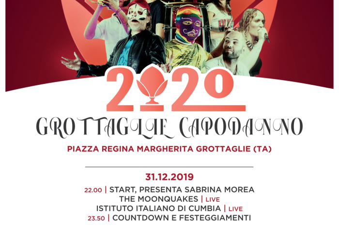 Taranto - Capodanno 2020 a Grottaglie, il brindisi in piazza con l’Istituto Italiano di Cumbia