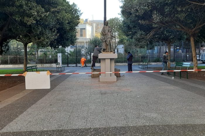 Taranto - Restituito decoro a piazza Maturi