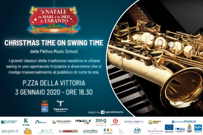 Taranto - "Christmas Time on Swing Time”: appuntamento sul palco di piazza della Vittoria