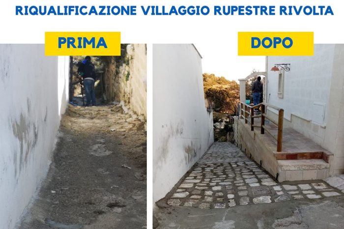 Taranto - Ginosa, villaggio rupestre Rivolta: ultimati lavori di rifacimento
