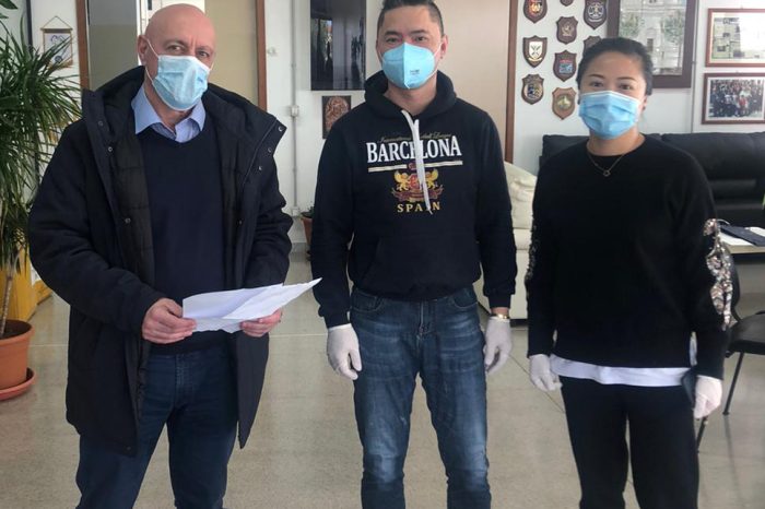 Taranto - Donate 8000 mascherine, il comune ringrazia la comunità cinese