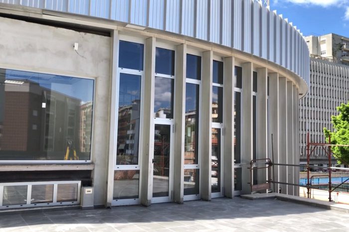 Taranto - Biblioteca Acclavio: sopralluogo per la verifica del riavvio dei lavori