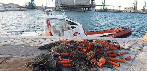 Barletta: Pesca Illegale- Sanzioni e controlli della Capitaneria di Porto- Guardia Costiera