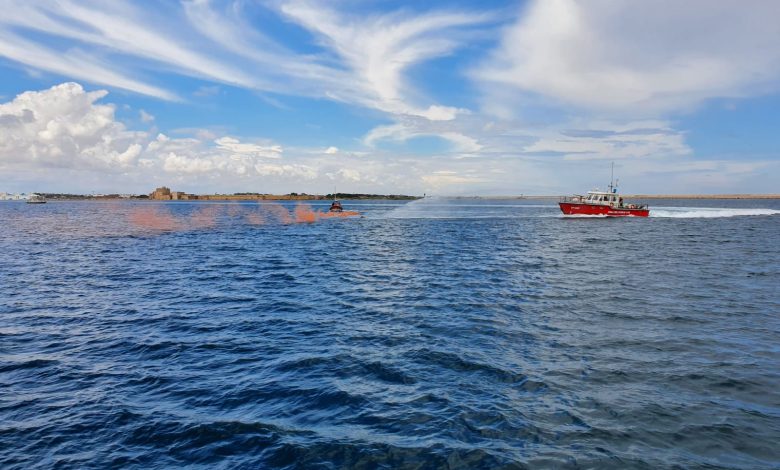 esercitazione capitaneria di porto brindisi e guardia costiera