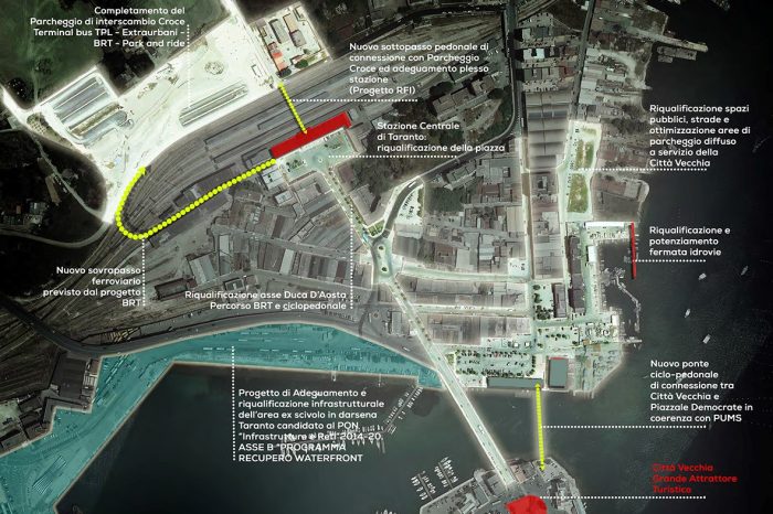 Taranto: Bando del MIT, l’amministrazione candida la riqualificazione di Porta Napoli