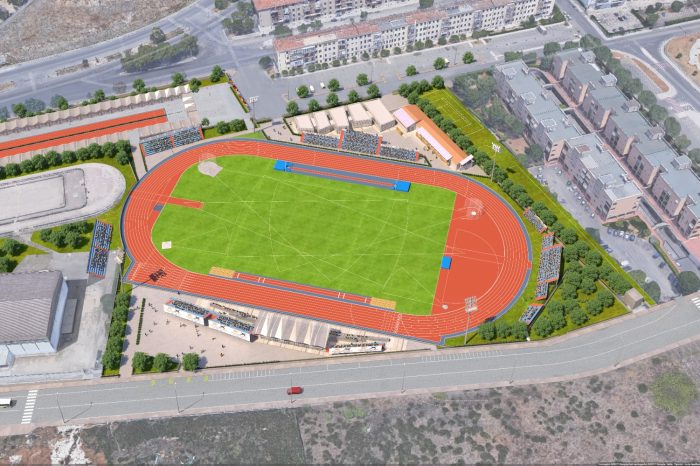 Taranto: Riqualificazione del centro di atletica nel quartiere Salinella