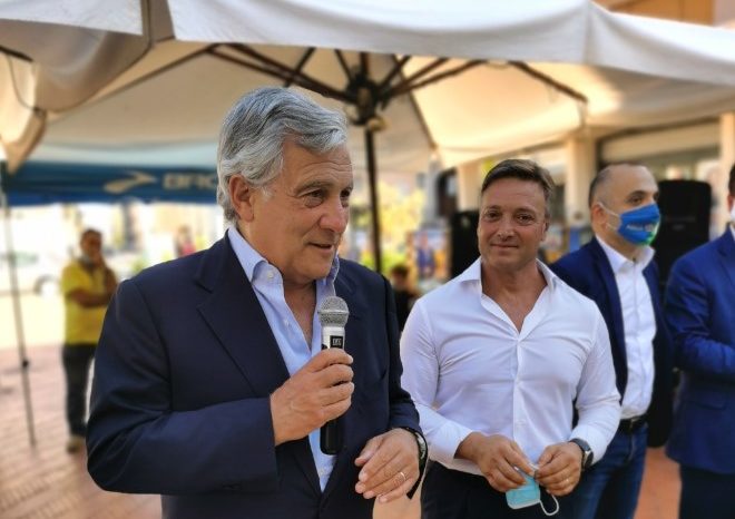 Antonio Tajani: “Convertino è un candidato fortissimo”