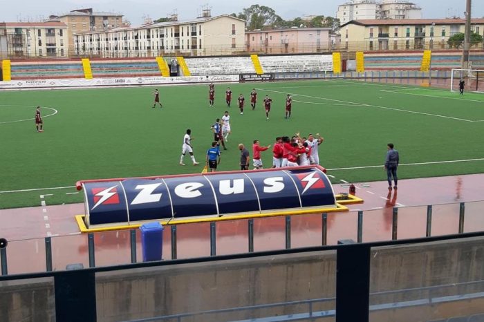 Il Taranto vince a Torre Annunziata, con la Puteolana finisce 3 a 1