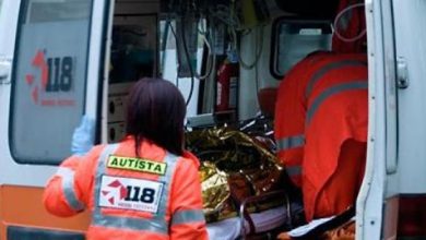 mamma precipita dal balcone a Oria soccorsa dal 118