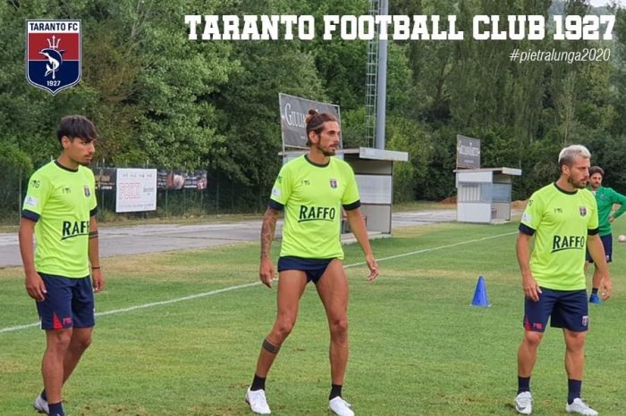 Taranto F.C., lesione del crociato per Alfageme