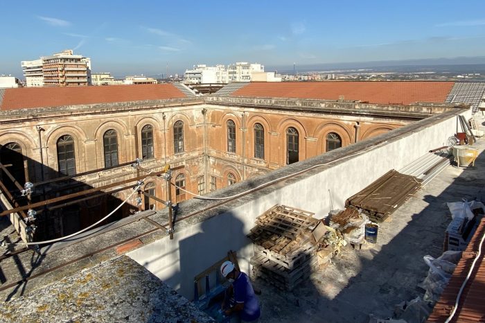 Taranto, sopralluogo dell’assessore Viggiano a Palazzo Archita