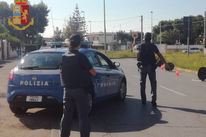 Taranto e provincia: "Comunità Sicure", i controlli della Polizia di Stato