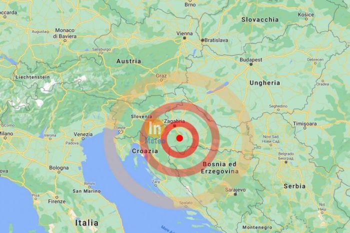 Forte terremoto in Croazia, avvertito in tutta Italia