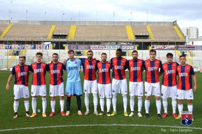 Taranto FC - I convocati per il big match con il Lavello