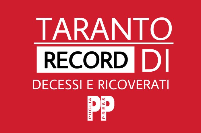 Taranto - Record di decessi e di ricoverati