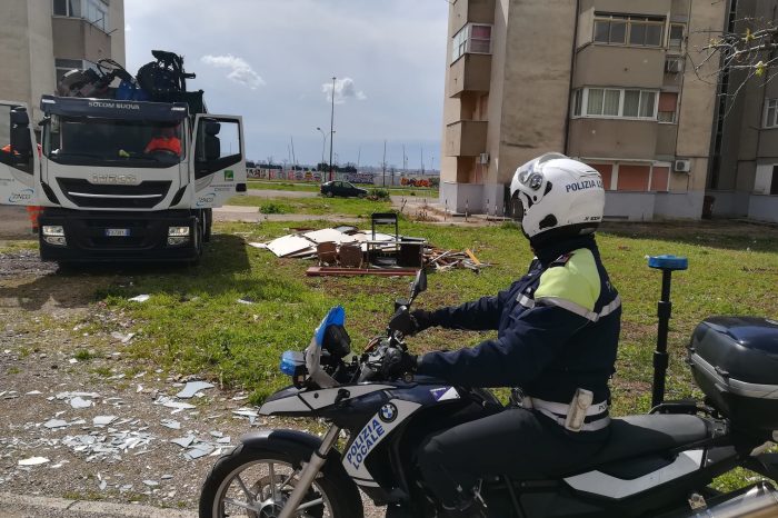 Taranto - Falò di San Giuseppe, i controlli della Polizia Locale