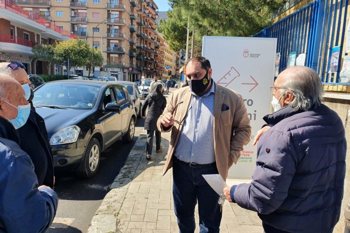 Taranto - Melucci “Lavoriamo per sostenere la campagna vaccinale”