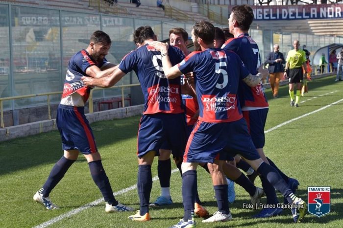 Taranto FC - Rinviato il match con l’Aversa