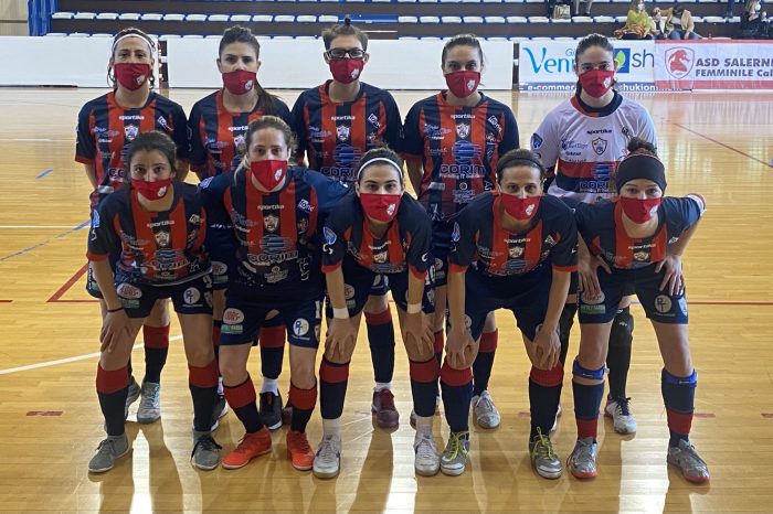Futsal - Corim Città di Taranto, a Salerno termina quattro pari