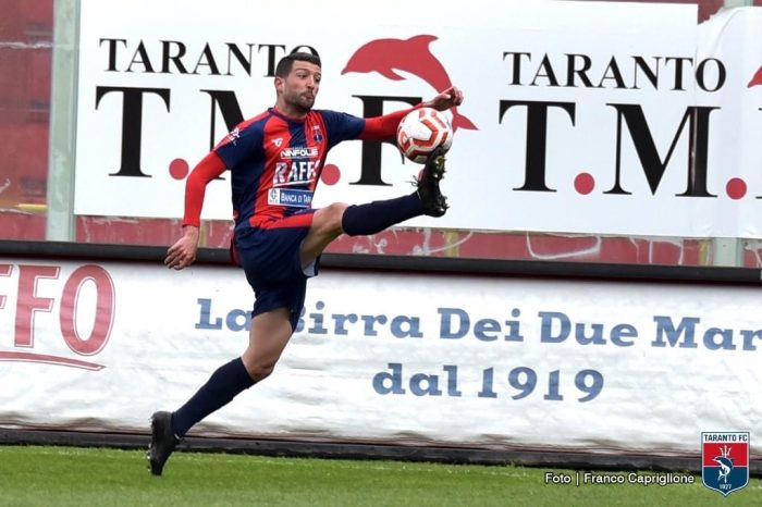 Taranto FC - Rottura del tendine d’Achille per Falcone