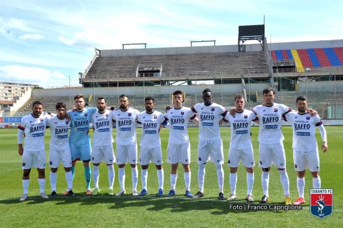 Taranto FC - Marsili e Ferrara non recuperano, i convocati