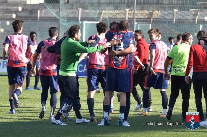Taranto FC - La capolista ospita il Nardò